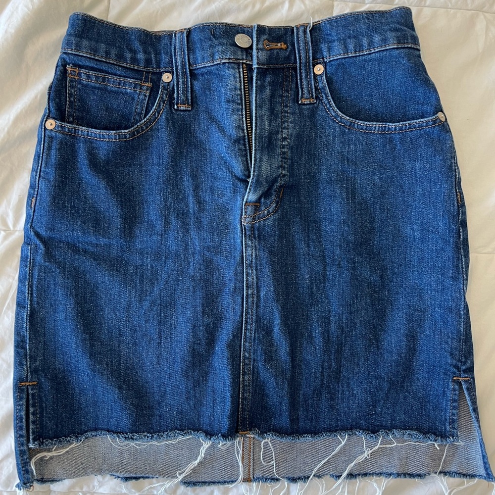 Madewell sz 24 (4) jean skirt